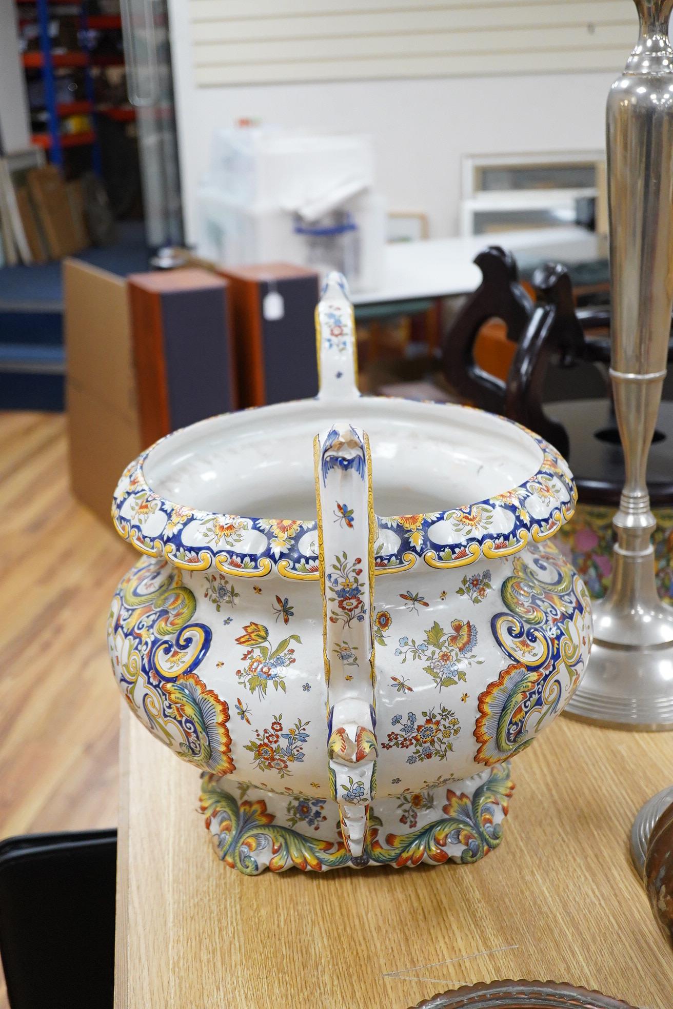 A collection of mostly Victorian ceramic and later glass and metal jelly moulds